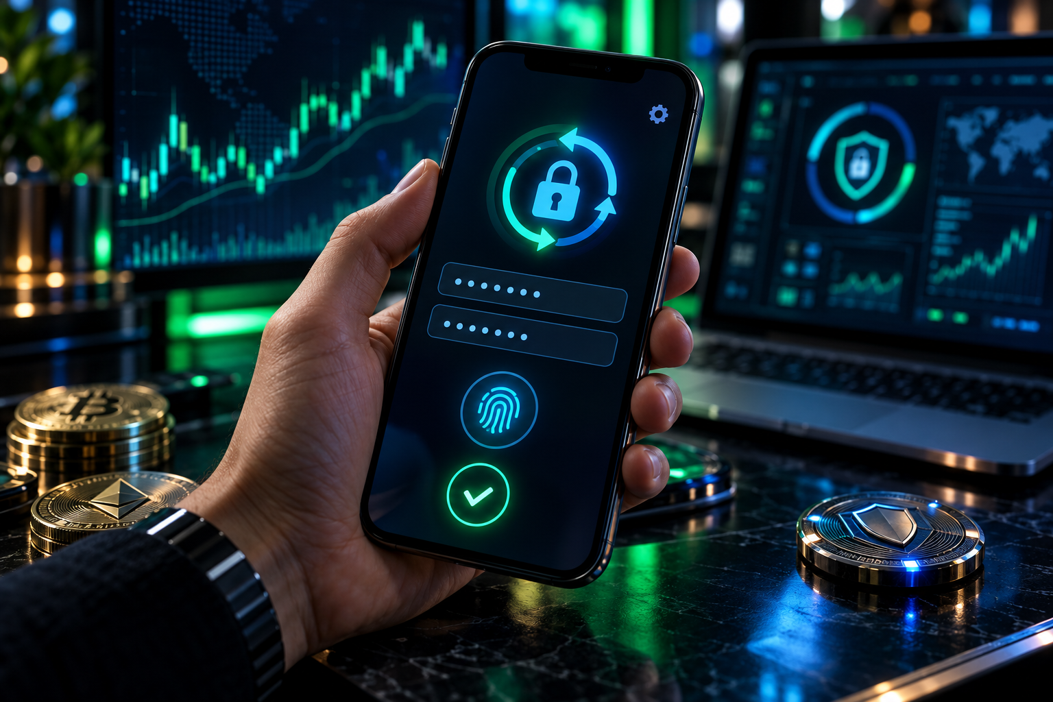 ورود به تنظیمات امنیتی برای تغییر رمز عبور ویکس