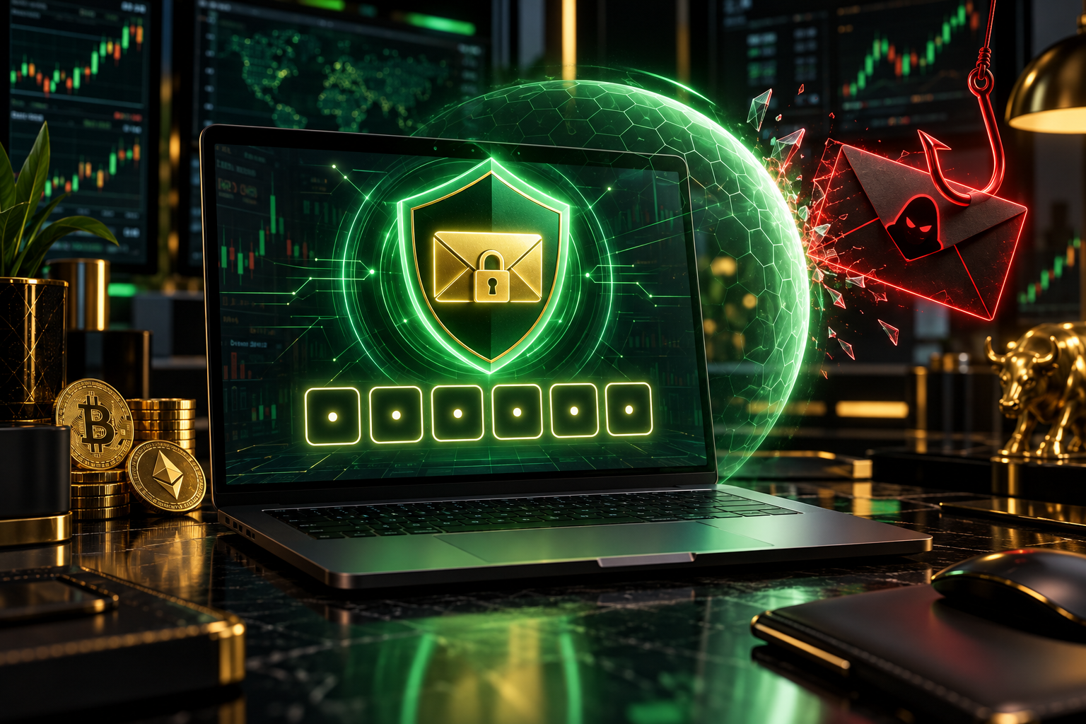 تعیین کد ضد فیشینگ برای افزایش امنیت حساب ویکس