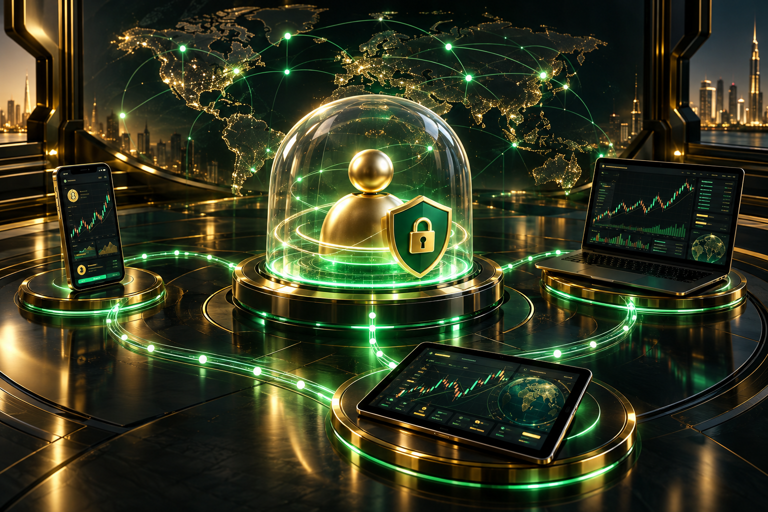 تنظیمات امنیتی حساب کاربری صرافی ویکس