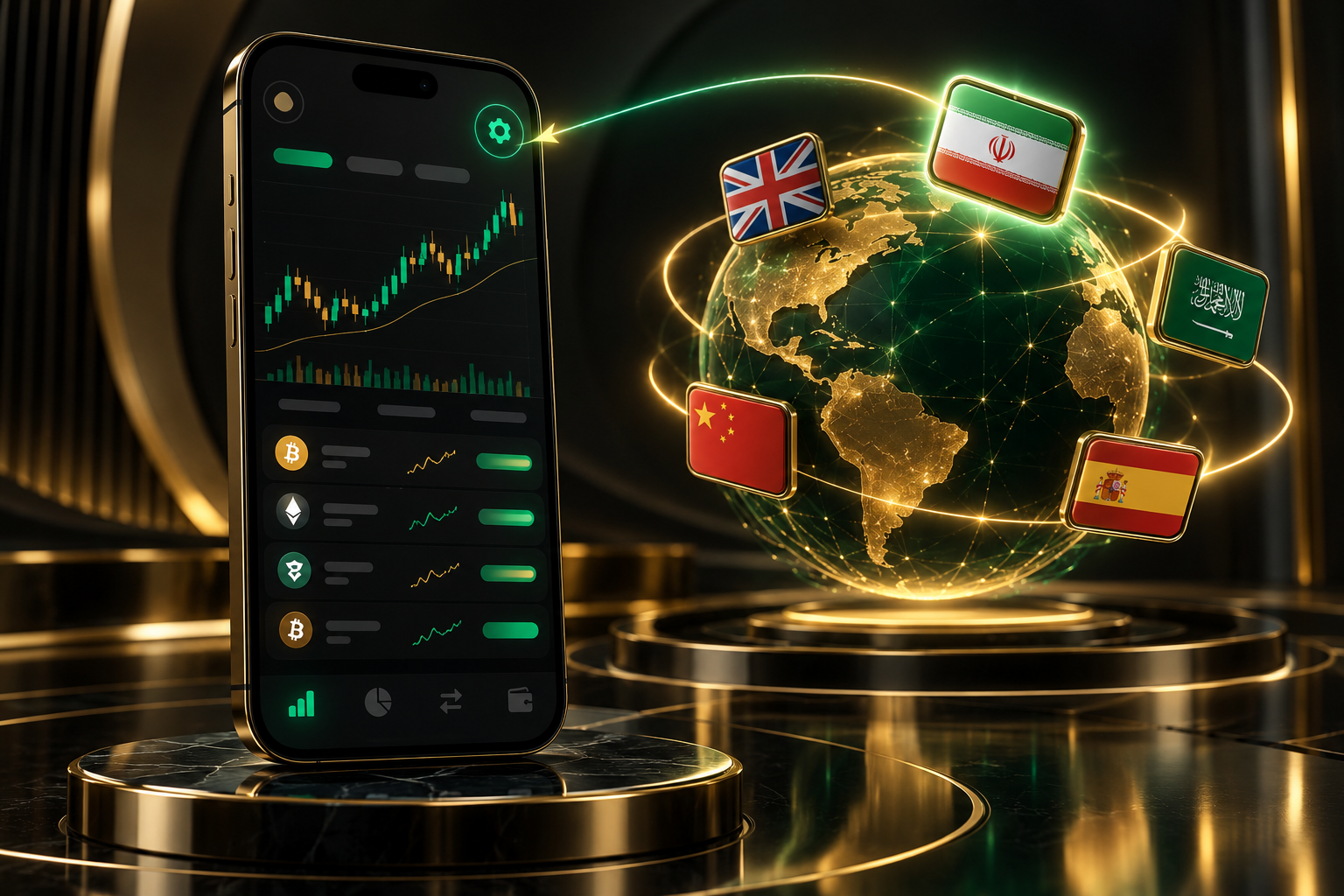 آموزش تغییر زبان صرافی ویکس