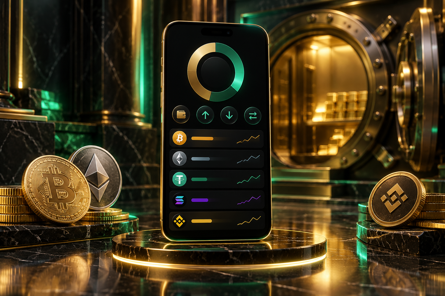 بررسی بخش Assets در پنل کاربری صرافی ویکس