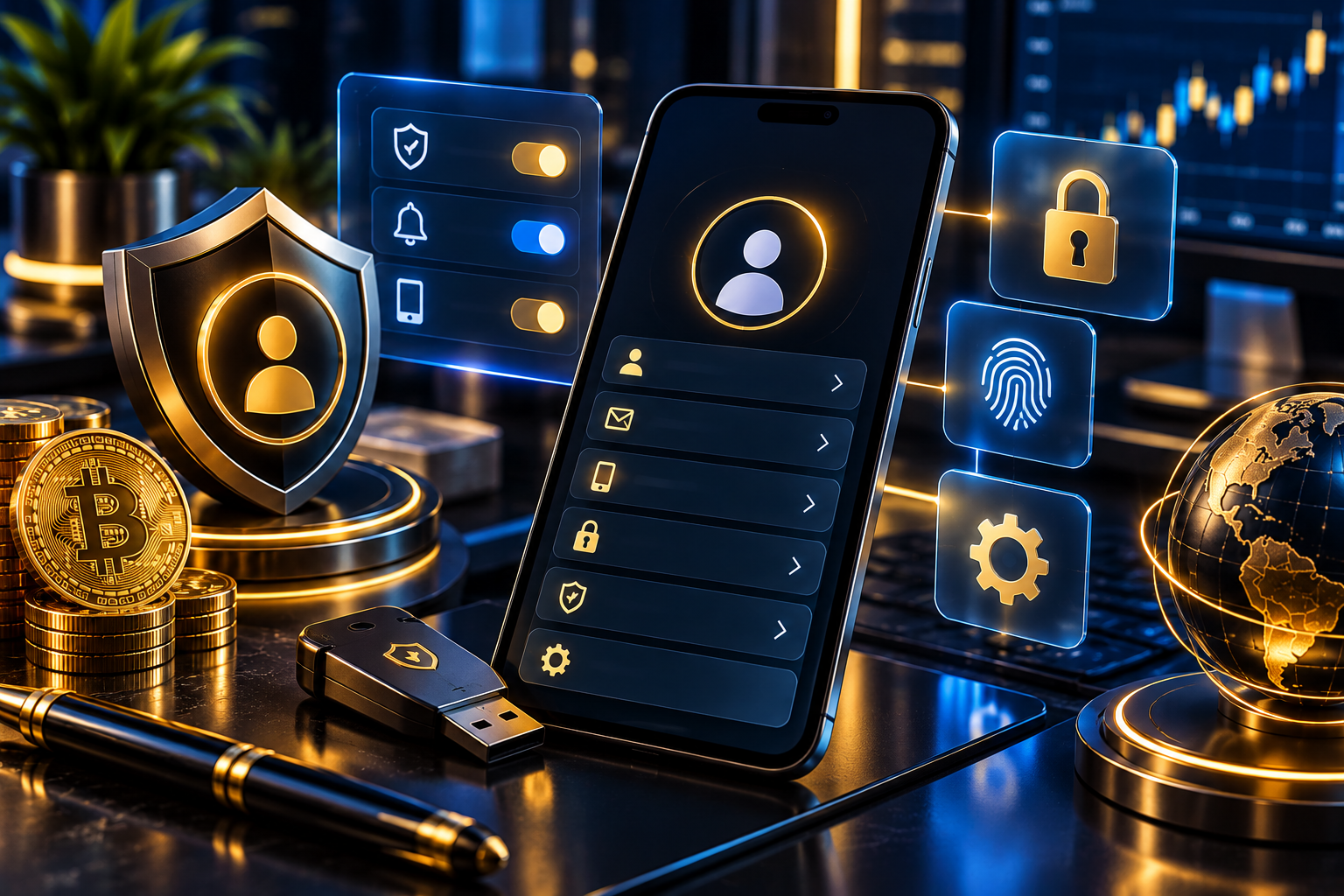 مدیریت اطلاعات حساب کاربری در صرافی ویکس